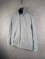 Timberland Jacket Mens Large L Grey Fleece Lined Waterproof
