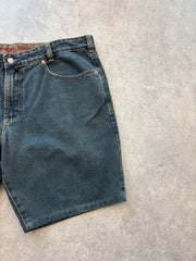 Joker Denim Shorts Men’s W40 Vintage 1990s Blue Skater Western Festival Jorts