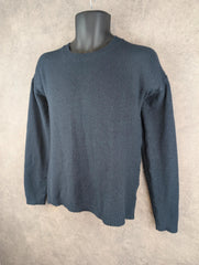 Hush Jumper Womens M Medium Navy Pullover Alpaca Wool