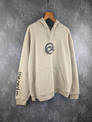 The Realm Jumper Mens Large L Beige Hoodie Pullover