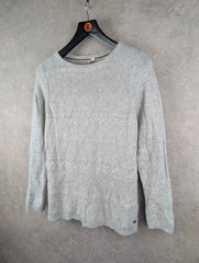 White Stuff Jumper Womens XXL 2XL Grey Knitted Pullover