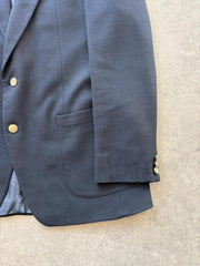 The Label Blazer Jacket Men’s Navy Made In England Vintage 1990s Tailored Smart