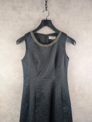 Coast Dress Womens L Large Formal Black Silk