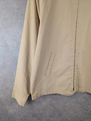 Lacy Harrington Jacket Mens L Large Beige Vintage 70s Bomber