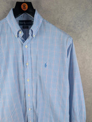 Ralph Lauren Shirt Mens Large L Yarmouth Vintage 90s