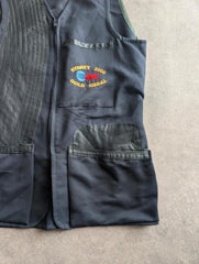 RTC Shooting Vest Men's Medium Black Clay Pigeon Shooting Sydney 2000 Gold Medal