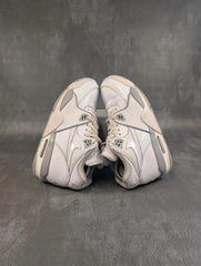Nike Air Trainers Youth 6 Flight 89 GS White Neutral Grey