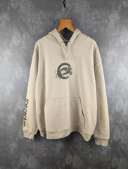 The Realm Jumper Mens Large L Beige Hoodie Pullover