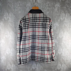 Wesc Jacket Mens Medium M Checked Full Zip