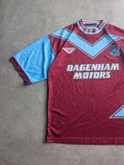 West Ham United Football Shirt Men’s Large Vintage 1993/1995 Home Pony