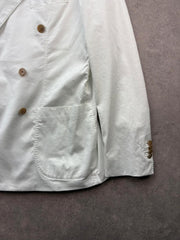 Crémieux Blazer Men’s XL Cream Double Breasted Smart Casual Tailored Jacket