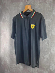 Ferrari Polo Shirt Mens Extra Large XL Vintage 1999 Short Sleeve