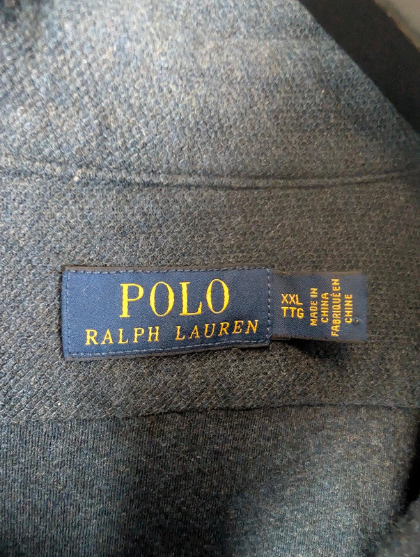 Ralph Lauren Shirt Mens XXL 2XL Navy Long Sleeve Cotton