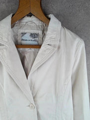 Immortelle Jacket Womens Medium M Cream Y2K