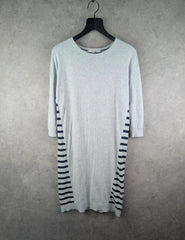 Boden Dress Womens M Medium Grey Wool Cotton Winter