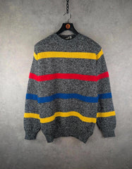 Daniel Jumper Mens XL Extra Large Vintage 80s Italian Retro