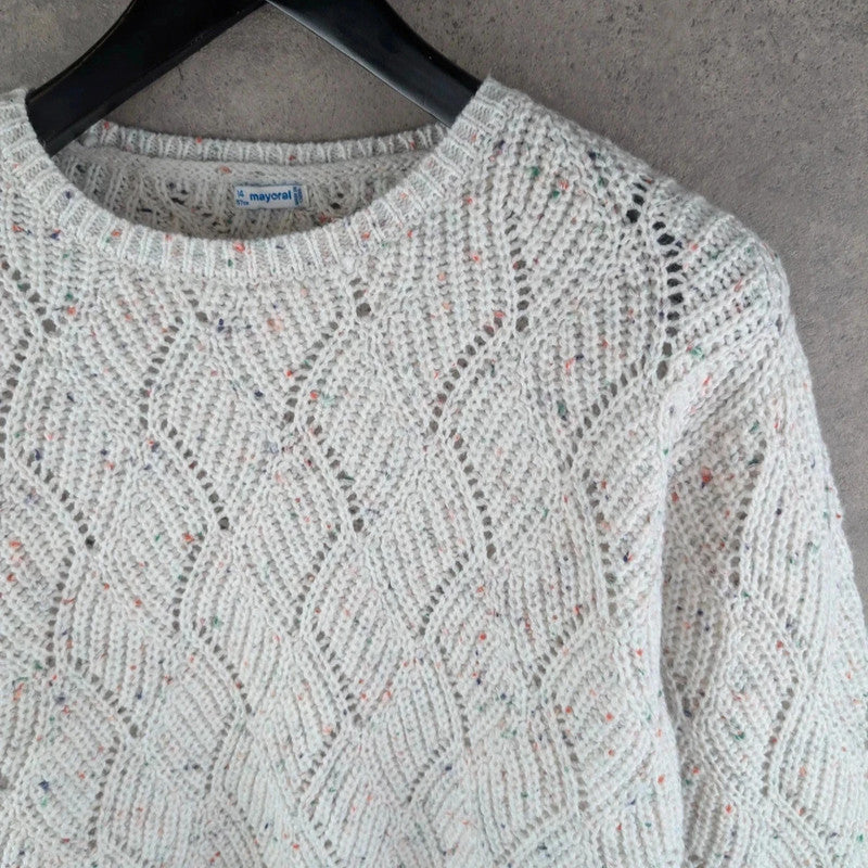 Mayoral Jumper Jumper Womens Small S knitted Pullover Cotton