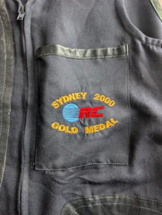 RTC Shooting Vest Men's Medium Black Clay Pigeon Shooting Sydney 2000 Gold Medal