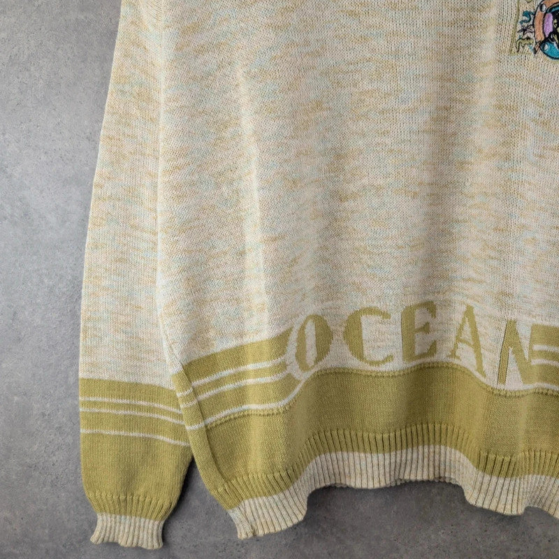 San Marco Jumper Mens Large L Vinted Knitted Pullover Italian Marina
