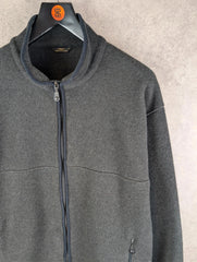 St Michael Jumper XL Extra Large Fleece Vintage Full Zip