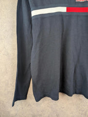 Tommy Hilfiger Jumper Mens M Medium Navy Vintage 90s Pullover