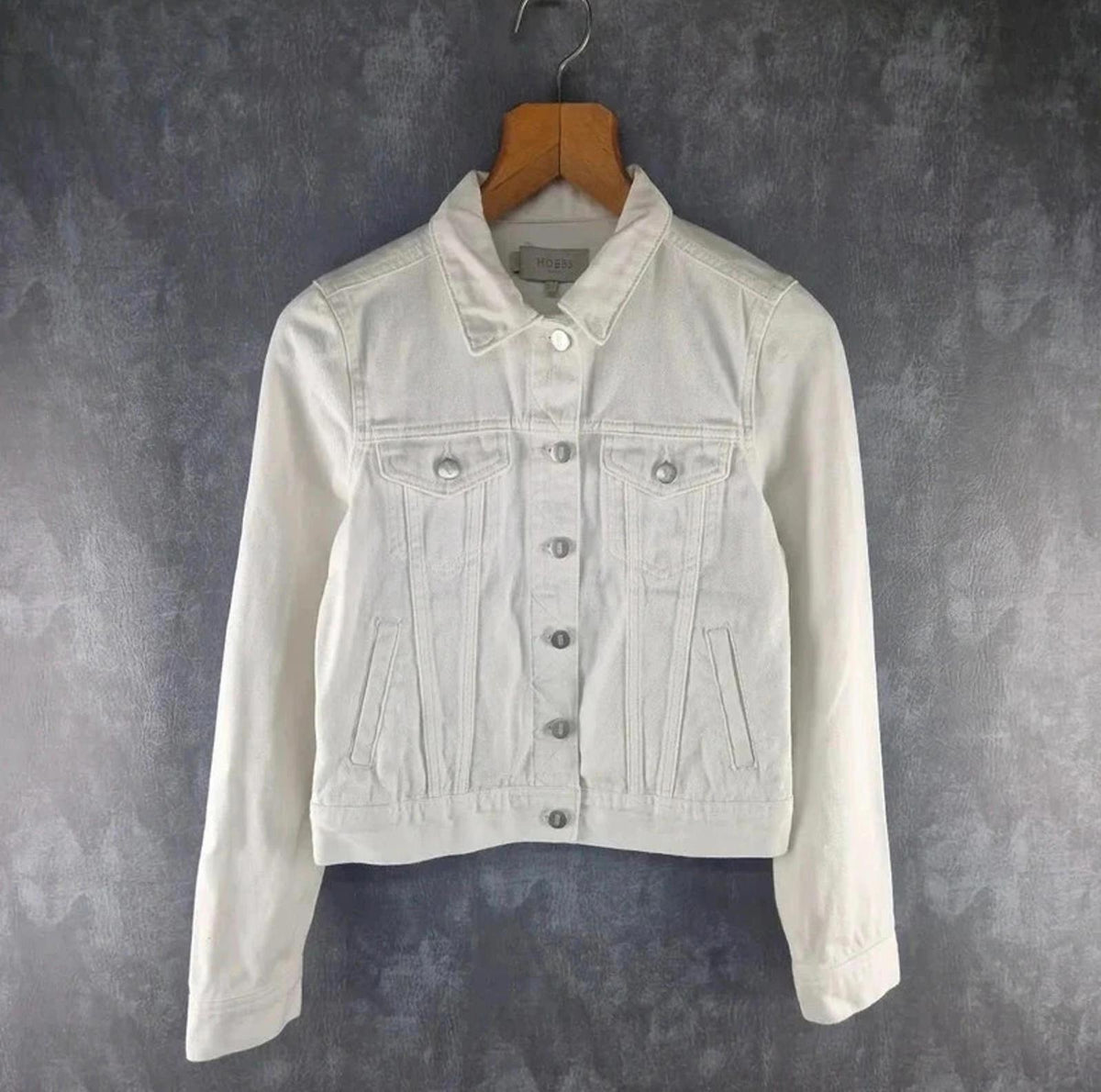 Hobbs Jacket Womens Small S Denim