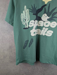 Broken Planet T-Shirt Mens Large L Green Short Sleeve