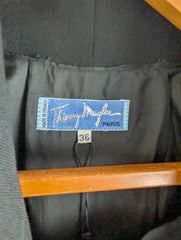 Thierry Mugler Dress Made in France Black Size 8