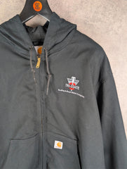 Carhartt Jacket Mens 2XL XXL Workwear Active Hood