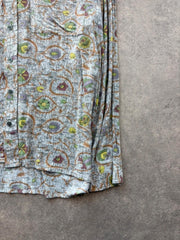 Vintage 1990s Long Sleeve Shirt Men’s XL Abstract Pattern Button Up Festival Skater