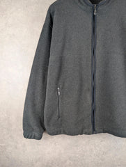 St Michael Jumper XL Extra Large Fleece Vintage Full Zip