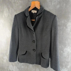 Lenny Jacket Womens S Small Black Blazer