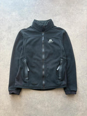 Mountain Equipment Fleece Women’s 12 Black Windstopper Full Zip Outdoor Hiking