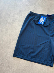 Vintage 1990s Umbro Shorts Men’s 3XL Blue Sports Gym Football Activewear
