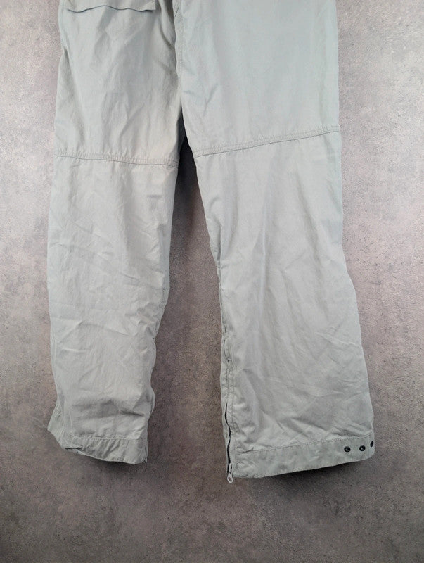 Next Trousers Mens W30 L31 Stone Y2K Gorpcore Tech Cargo