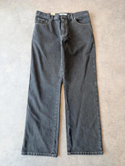 Le Shark Jeans Men’s W34 L30 Dark Wash Straight Leg Vintage 90s Deadstock Denim