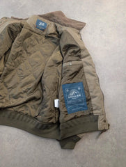 Nothomme Fishing Jacket Men’s Small Khaki Utility Tactical Bomber