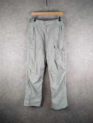 Next Trousers Mens W30 L31 Stone Y2K Gorpcore Tech Cargo