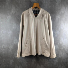 Vintage St Michael Harrington Jacket Tartan Lined Extra Large