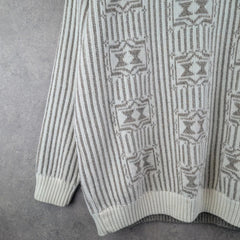 St Michael Jumper Mens Large L Knitted Vintage Retro Pullover