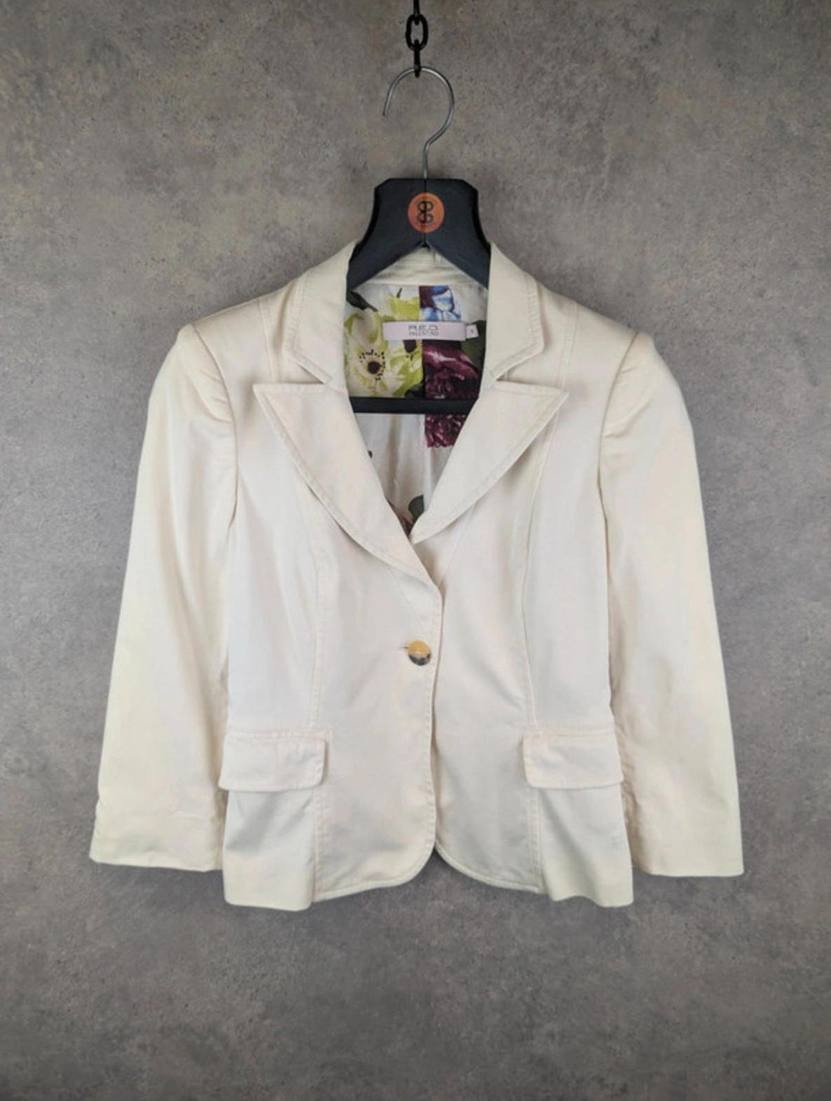 Red Valentino Jacket Womens L Large Cream Blazer