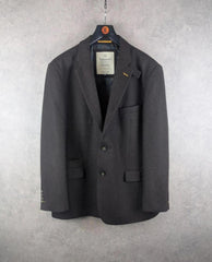 Vedonaire Blazer Mens 2XL Brown Wool Jacket
