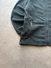 Jack Wolfskin Fleece Women’s Large Black Full Zip Outdoor Hiking Jacket