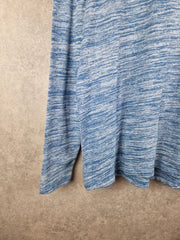 Tommy Hilfiger T Shirt Mens Extra Large Blue Long Sleeve Crew Neck Casual Chest Pocket