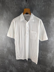 St Michael Shirt Mens Medium M White Vintage 90s