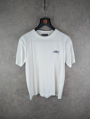 Umbro T-Shirt Mens Small S White Vintage 90s Short Sleeve
