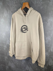 The Realm Jumper Mens Large L Beige Hoodie Pullover