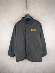 Matco Tools Jacket Mens Large L Black Vintage Canvas Workwear
