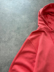 Adidas Hoodie Men’s Large Pink Skate Sportswear Activewear Gym Pullover