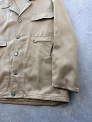 Vintage 1990s Hunting Jacket Men’s Medium Brown Field Shooting Utility